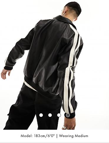 broken planet: Мужская куртка, M, L, Bershka, Новый, цвет - Черный, Самовывоз, Платная доставка — 3