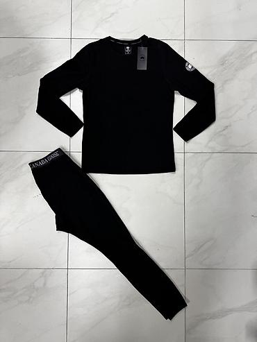 штаны облегающие: Термокомплект Canada Goose (верх с длинным рукавом + леггинсы) - — 3