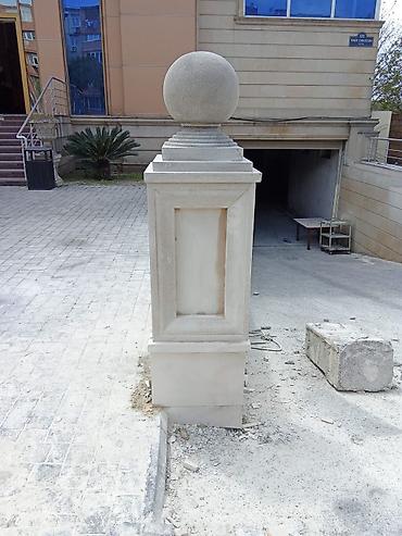 dekorativ daşlar: Pilləkən və fasad üçün kəsilmiş təbii daş plitələr - Məhsul: Uzun — 4