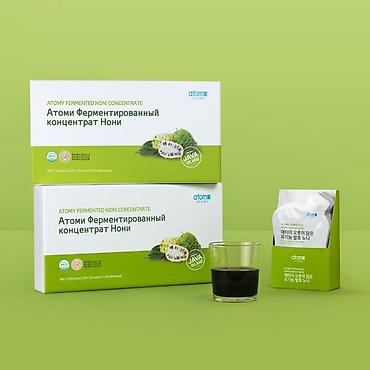 Чай, кофе, напитки: Атоми Ферментированный концентрат Нони (Atomy Fermented Noni — 1