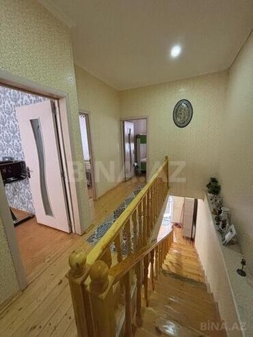 Həyət evləri və villaların satışı: İki mərtəbəli həyət evi - Ümumi plan: 2 mərtəbə, balkonlu fasad — 10