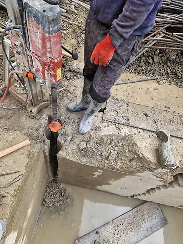 Beton işləri: Beton kəsimi və deşilməsi xidməti - Dəqiq və səliqəli beton kəsimi — 25