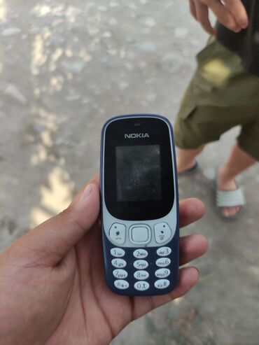 nokia 6100: Nokia 3310, Колдонулган, 2 GB, түсү - Боз, 2 SIM