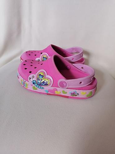 Papuče: CROCS - C13 sandale za devojcice, dvobroj, odgovara velicini 30-31 — 2