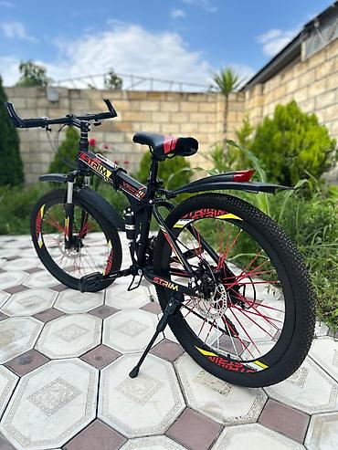 velo satışı: STRIM V520 qatlanan dağ velosipedi - Qatlanan alüminium/metal korpus — 6