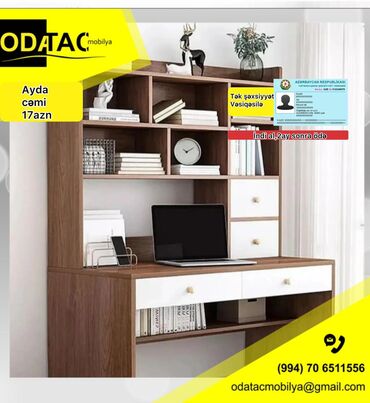 Yataq otağı dəstləri: Kompüter masası, Yeni, Açılmayan, Dördbucaq masa, Türkiyə