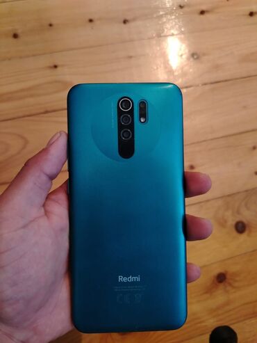 telefon aboy: Xiaomi Redmi 9, 32 ГБ, цвет - Синий, 
 Две SIM карты