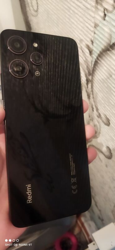 ремонт телевизоров бишкек: Redmi, Redmi 12, Колдонулган, 256 ГБ, түсү - Кара, 2 SIM, eSIM