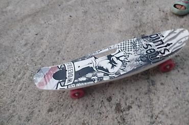 nərd taxta satışı: Skateboard (mini-cruiser tərzində)tezedi sürülmeyib - Lövhə: Kompakt — 1