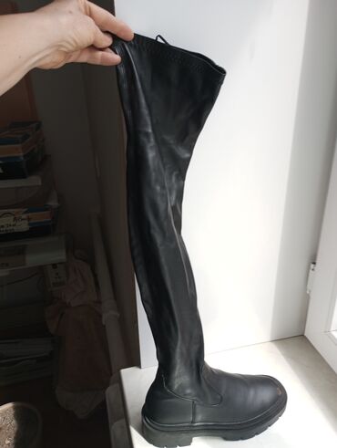 женские сапоги adidas: Сапоги, 37, цвет - Черный