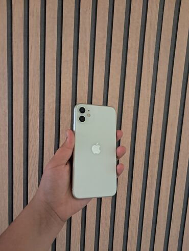 piltə qiyməti: IPhone 11, 64 GB, Ağ, Zəmanət, Simsiz şarj, Face ID