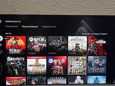 Sony PlayStation: Sony ps 5 slim 1tb + 600 игр +ufc 6 два джойстика. Новое состояние — 2