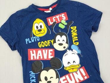 sukienki letnie w kwiaty bonprix: T-shirt, Disney, 8 years, 122-128 cm, condition - Good