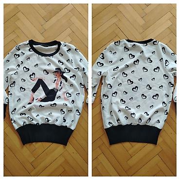 pull and bear rolke: Polivne ocuvane stvari.Crna majica u kroju napred kraca-pozadi duza — 2