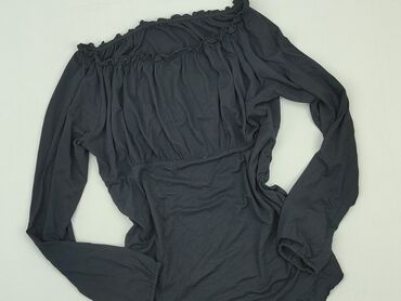 czarne cekinowe bluzki: Blouse, S (EU 36), condition - Good