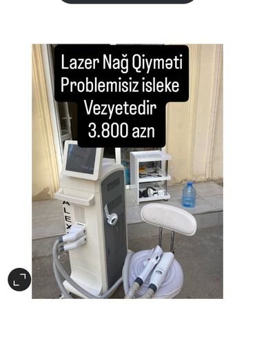 Digər gözəllik və estetika cihazları: Epilyasiya üçün, Tatto silmə, Karbon pilinq, Diod, Zəmanətlə