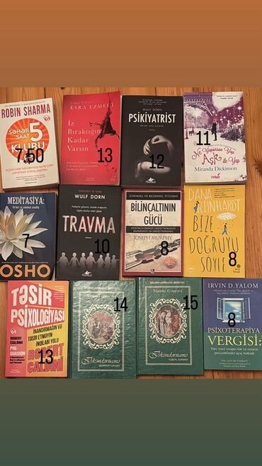 Musiqi alətləri: Kitablar paketi – müxtəlif janrlarda 12 ədəd - Robin Sharma – “Səhər