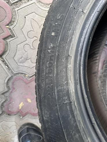 70 200: Продается пара за 4000 сом. Комплект летних шин Roadstone N’Priz AH5 — 3