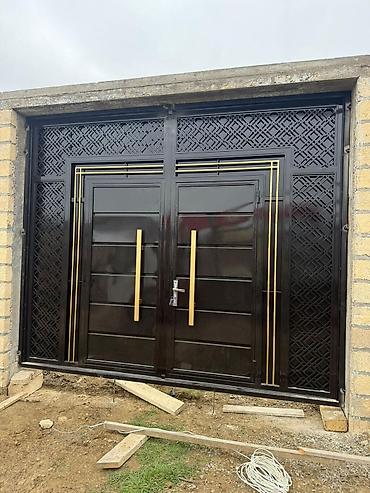 ремонт замков дверей: Metall darvaza və giriş sistemi - Material: qalın metal konstruksiya — 1