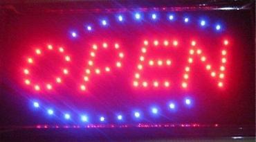 Rasveta: Reklama OPEN CLOSE- svetleca reklama i DOUBLE RGB 102x23cm. ***NOVO*** — 3