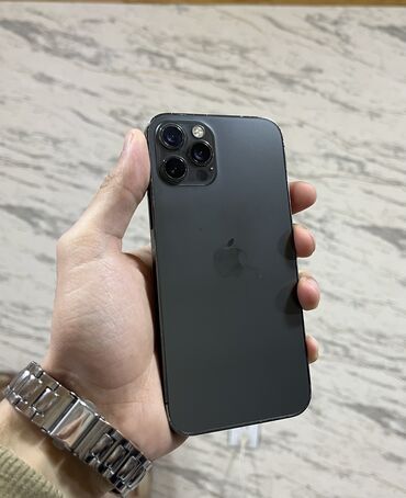 Apple iPhone: IPhone 12 Pro, 256 GB, Qara, Face ID