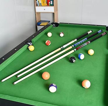 Бильярдные столы: Бильярдный кий (2-составной) - Тип: разборный кий для пула/снукера — 6