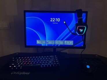 Kompüter ehtiyyat hissələri: Gaming kompüter komplekti Tecili satilir prosessor i5-10400 Video kart