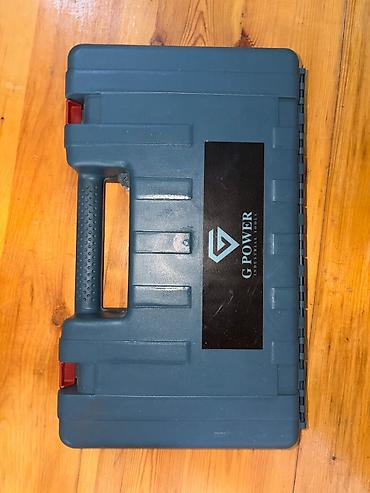 Alətlər: G POWER markalı elektrikli perforator (hammer drill) dəsti. Alət — 4