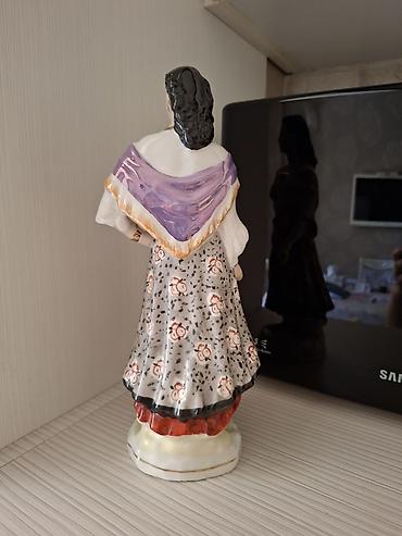meissen: Heykəlcik, 54 il, Farfor, SSRİ, Pulsuz çatdırılma — 2