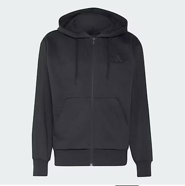 adi: Мужской спортивный костюм, XL, Adidas, Новый, цвет - Черный, Платная доставка — 1