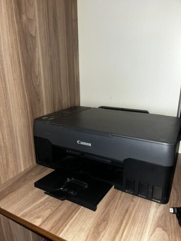 notebook qiymetleri: Canon PIXMA G3400 seriyasına bənzər davamlı mürəkkəb çənli (MegaTank)