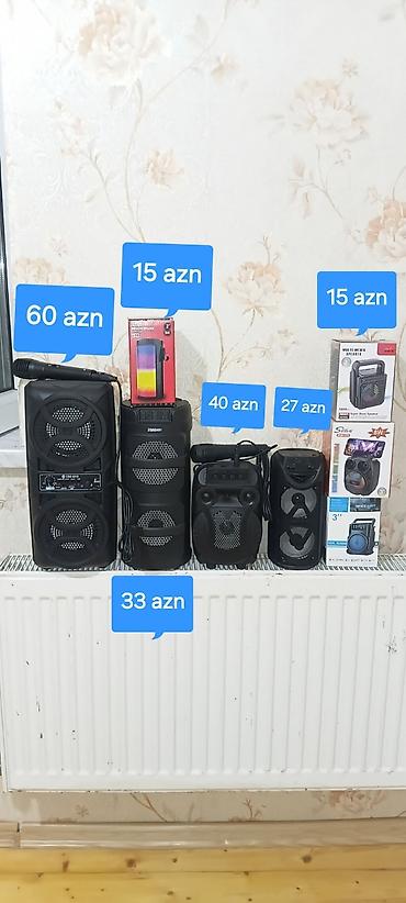 kalonka maşin: Yeni Bluedio Kolonka, Növ - Portativ, rəng - Qara — 1