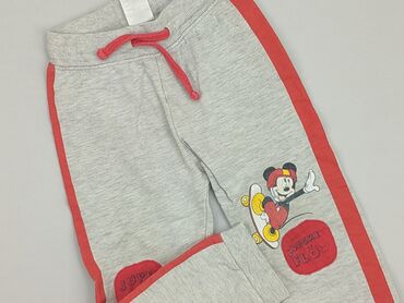 5 10 15 spodnie dresowe: Sweatpants, Disney, 2-3 years, 92/98, condition - Fair