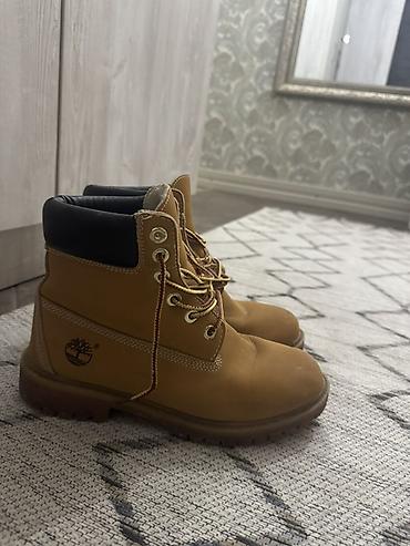 Ботинки: Мужские ботинки, 39, 40, Timberland, Б/у, цвет - Желтый — 2