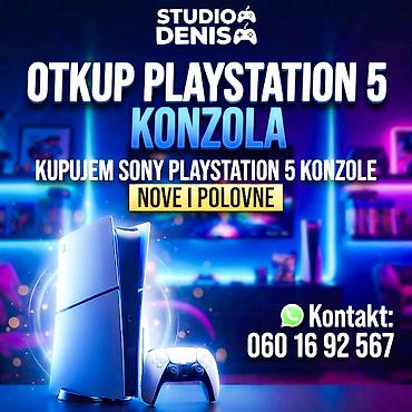 OTKUP PlayStation 5 konzola – Subotica - Kupujem Sony PlayStation 5