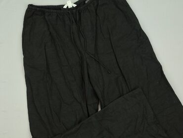 krótkie spodenki do grubych rajstop: H&M, Material trousers for women, size S (EU 36)