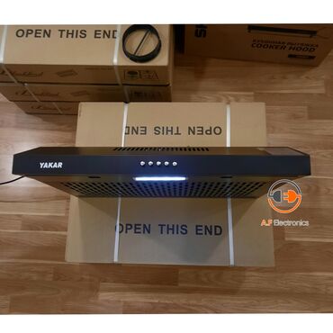 Plitələr və bişirmə panelləri: Aspirator rəng - Qara, Yeni