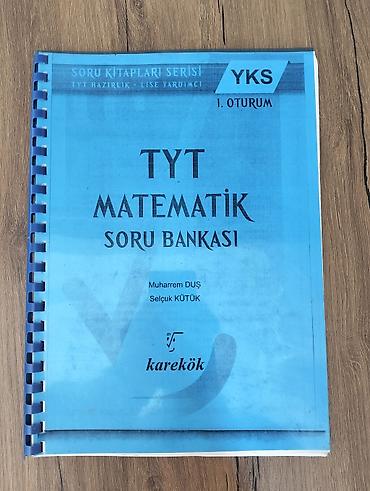 Testlər: YÖS kitabları 12 manat biri yaxsi vezyetdedir endirim olunacaq — 10