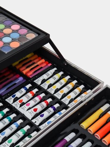 Игрушки: 🎨✨ Большой Художественный набор для творчества! в металлическом — 6