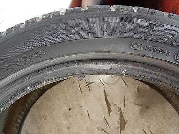 Təkərlər: Dunlop 1 ədəd qiymət 50 azn. Ölcü 205.50 17 idial vəziyyətdə hec — 4