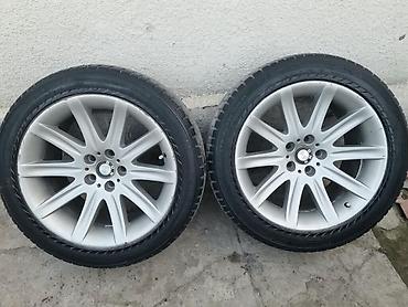 snow tyre: Комплект из 4 литых дисков BMW с шинами. Характеристики дисков: - — 3