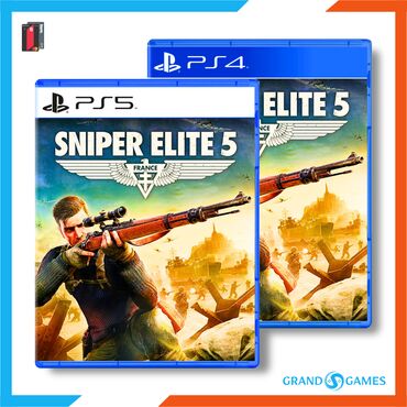 Oyun diskləri və kartricləri: 🕹️ PlayStation 4/5 üçün Sniper Elite 5 Oyunu. ⏰ 24/7 nömrə və