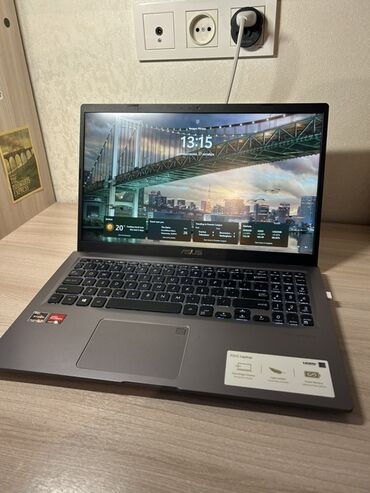vaio ноутбук: Ноутбук, Asus, 16 ГБ ОЗУ, AMD Ryzen 5, 15.6 ", Б/у, Для работы, учебы, память SSD