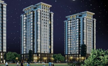 продажа квартир город каракол: 2 комнаты, 86 м², Элитка, 14 этаж, ПСО (под самоотделку)