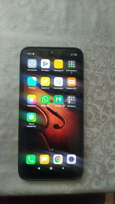 телефон релми: Xiaomi, Redmi 7, Колдонулган, 32 ГБ, түсү - Кара, 2 SIM