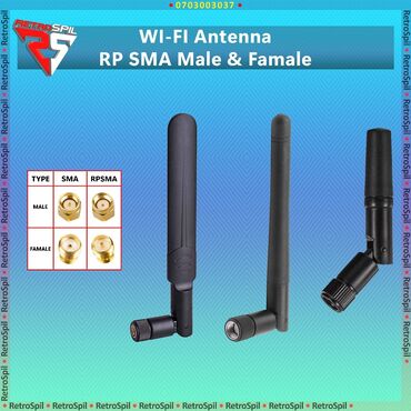 Modemlər və şəbəkə avadanlıqları: Wifi Antenna Router Modem və Kompüter üçun və digər Aparatlar üçün