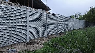 Бетонные еврозаборы: Бетонный еврозабор, Другой бренд, Декоративный, Новый, Оптом,Безналичный расчет — 30