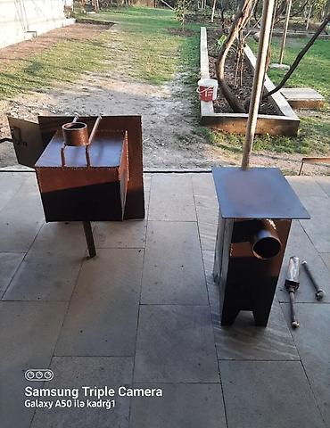 Peçlər və kaminlər: Peçi, İşlənmiş, yanacaq - Odun, Ödənişli çatdırılma — 1