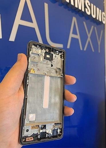 Telefon ehtiyat hissələri: "Samsung A52" ekranı Oled ekran quraşdırılma daxil - 70m Orginal — 1