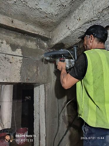 Beton işləri: Beton kəsmə xidməti - Divar, döşəmə və tavanlarda dəqiq və səliqəli — 30